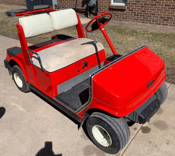 Tamco Paint HB9902 Bright Red Basecoat in Golf Cart