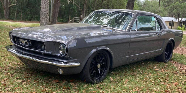 Tamco Paint Ford Lead Foor Gray in 1966 Ford Mustang Coupe