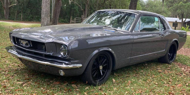 Tamco Paint Ford Lead Foor Gray in 1966 Ford Mustang Coupe