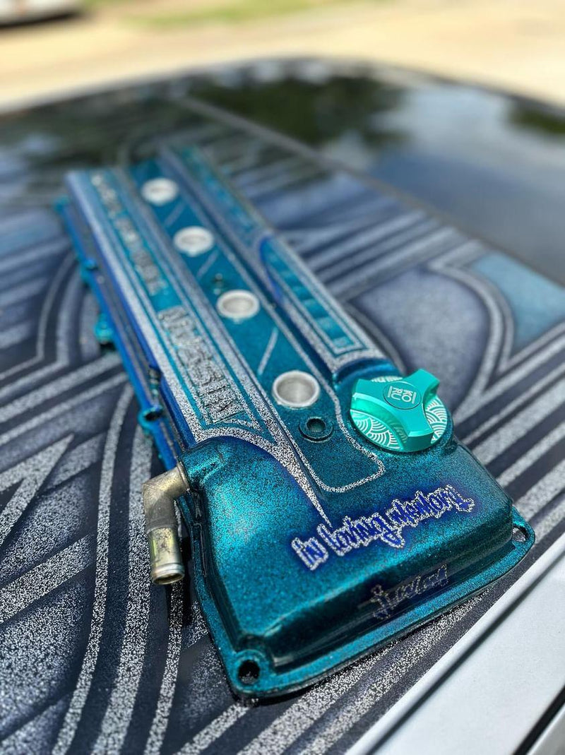 VALVE COVER | TEAL TIME CANDY PEARL BASECOAT | SEBASTIAN RAMIREZ