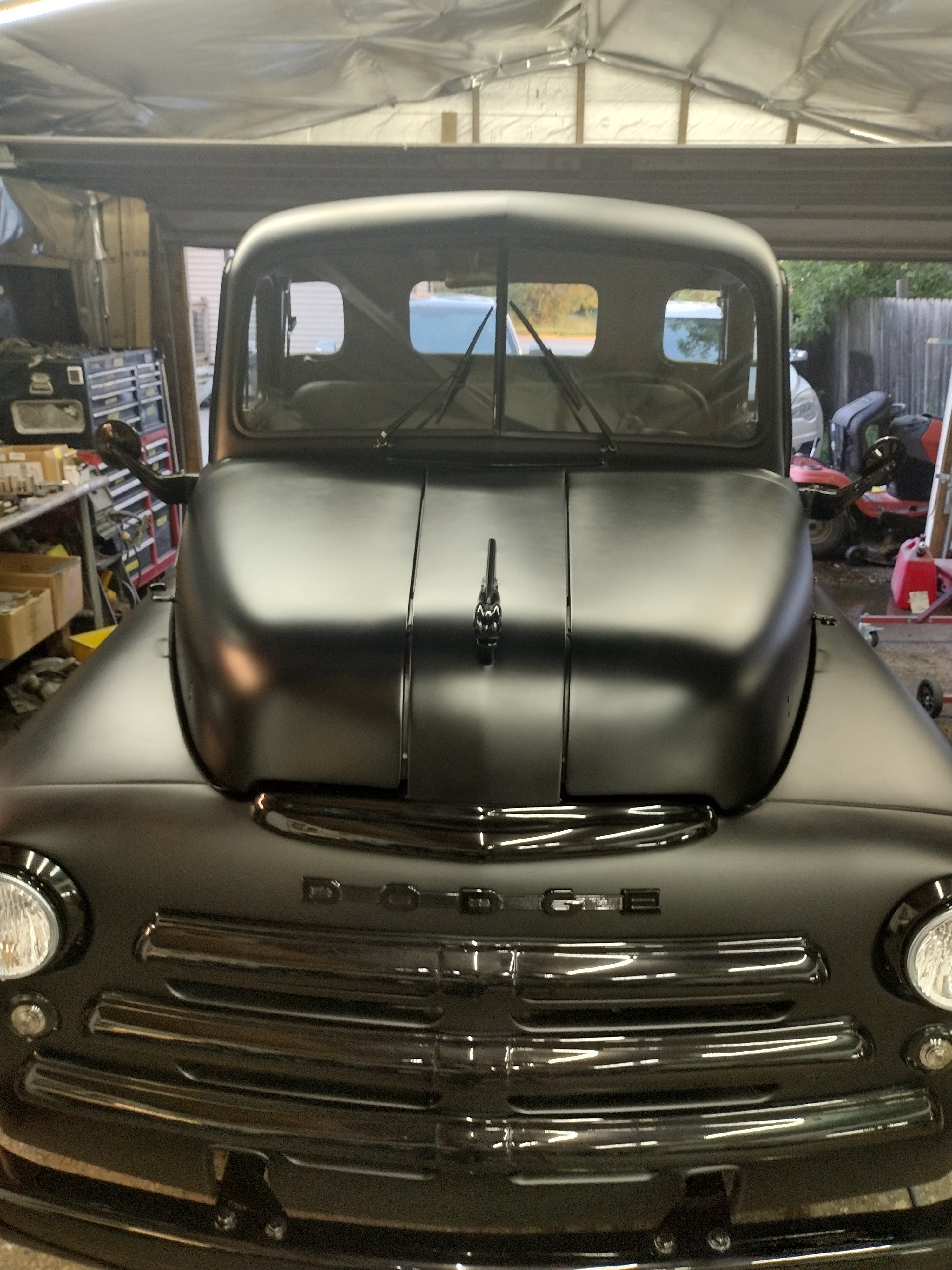 Tamco Paint AG900 Jet Black in Dodge Pickup Truck