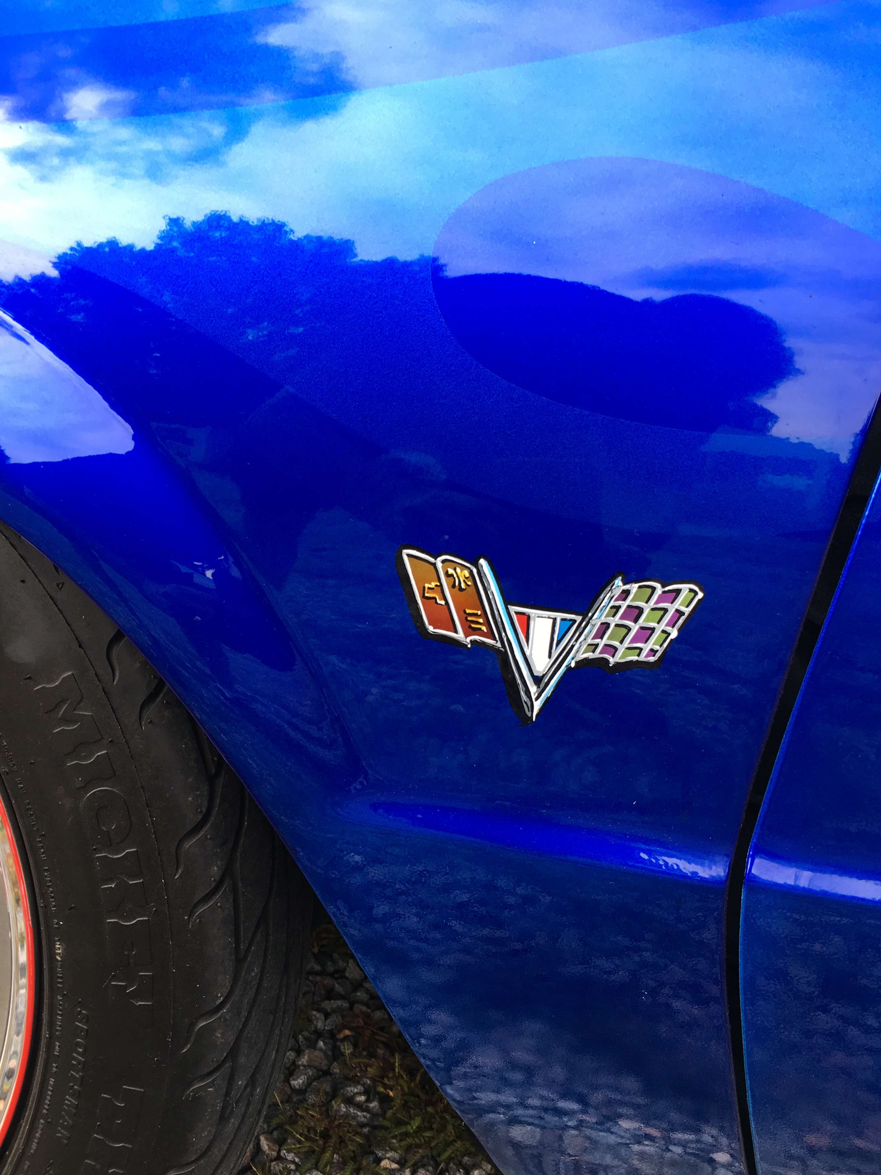 Tamco Paint Brush FX Pinstriping Series in Corvette Emblem
