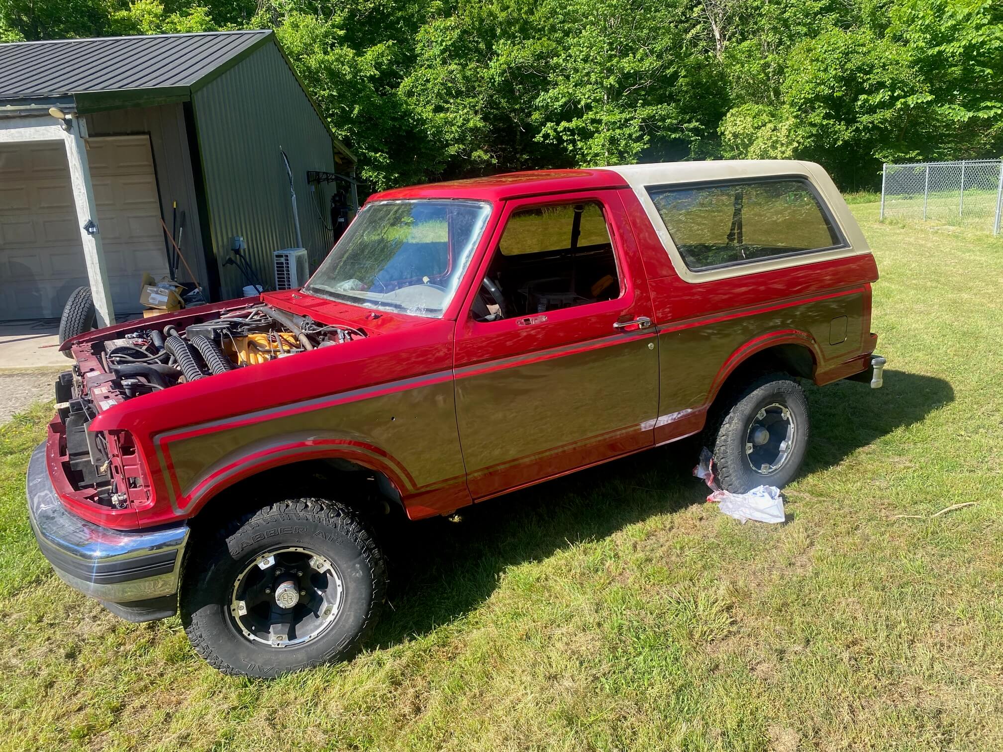 Tamco Paint Patina Bronze in 1969 Ford Bronco