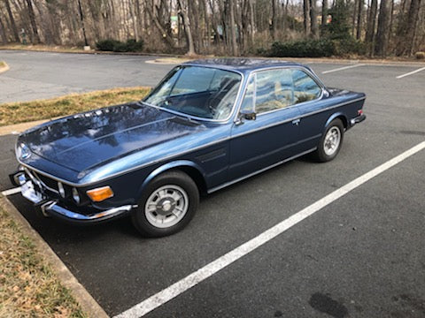 Tamco Paint Baikal Blue in 1974 BMW E9 