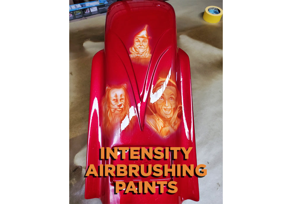Tamco Paint Intensity Red Red Red Wine in Motorbike Fenders