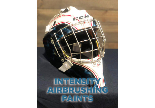 INTENSITY AIRBRUSHING PAINTS | HC9500 | GOALIE MASK | ENLOW AIRBRUSHING & ART