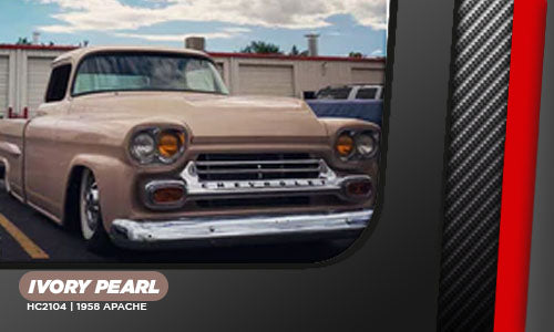 IVORY PEARL | HC2104 | 1958 APACHE | KUSTOM.COLOR