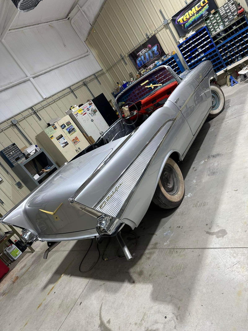 Tamco Paint Inca Silver Metallic in 1957 Bel Air