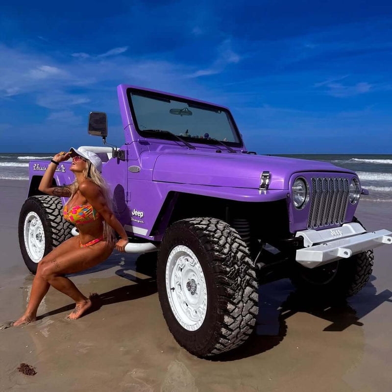 Tamco Paint Lavender Lust Pearl in Jeep Wrangler