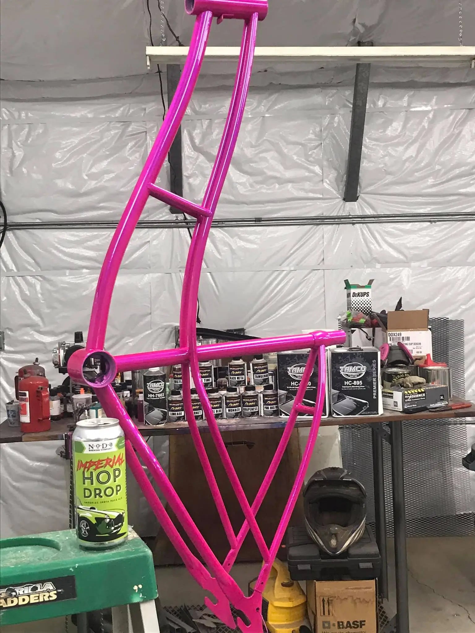 Tamco Paint Lipstick on J.C Higgins Bicycle 