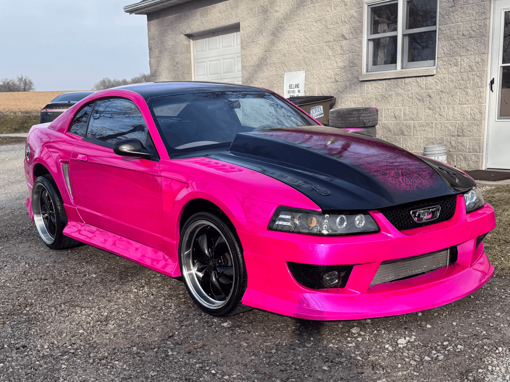 Tamco Paint Lipstick on 2000 Ford Mustang