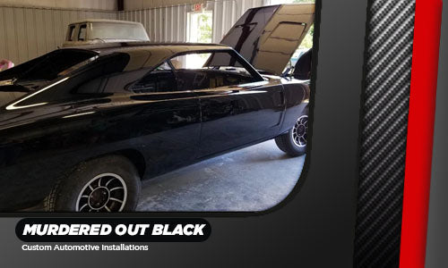 MURDERED OUT BLACK PROJECT PHOTOS