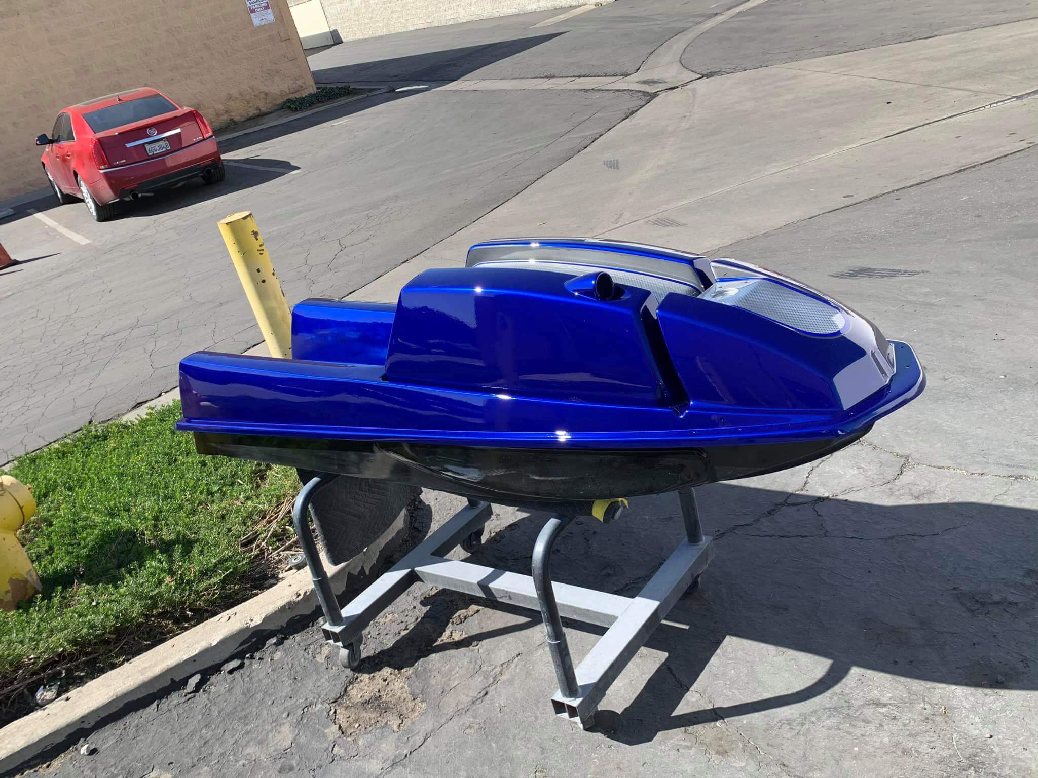 Tamco Paint My Boy Blue and SoCal Blue Candy Concentrate in Jet Ski