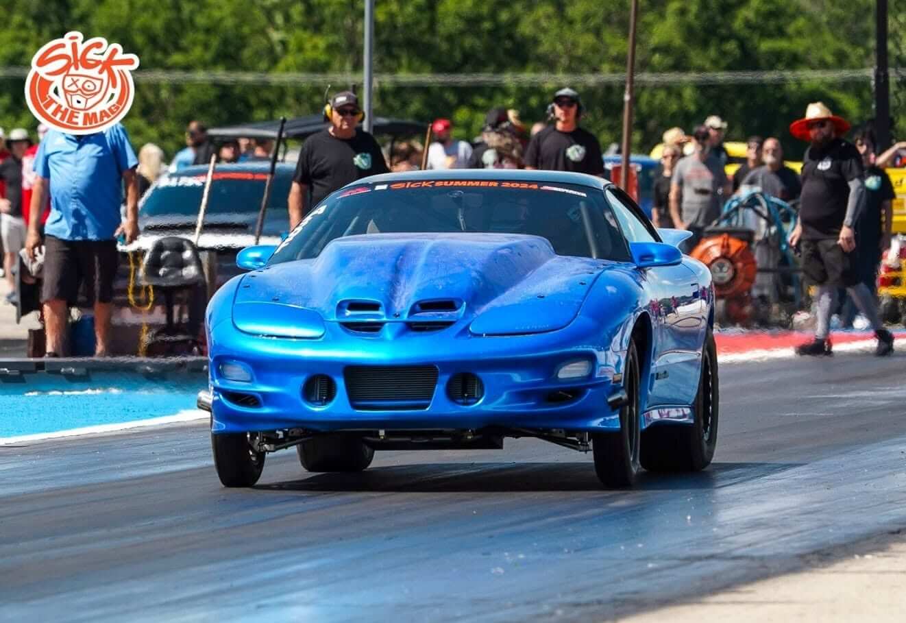 Tamco Paint My Boy Blue on Pontiac Firebird Trans Am