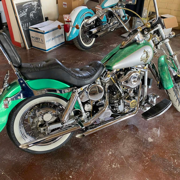 POISON IVY | CHRIS SKAGGS | 1974 HARLEY DAVIDSON FLH ELECTRA GLIDE
