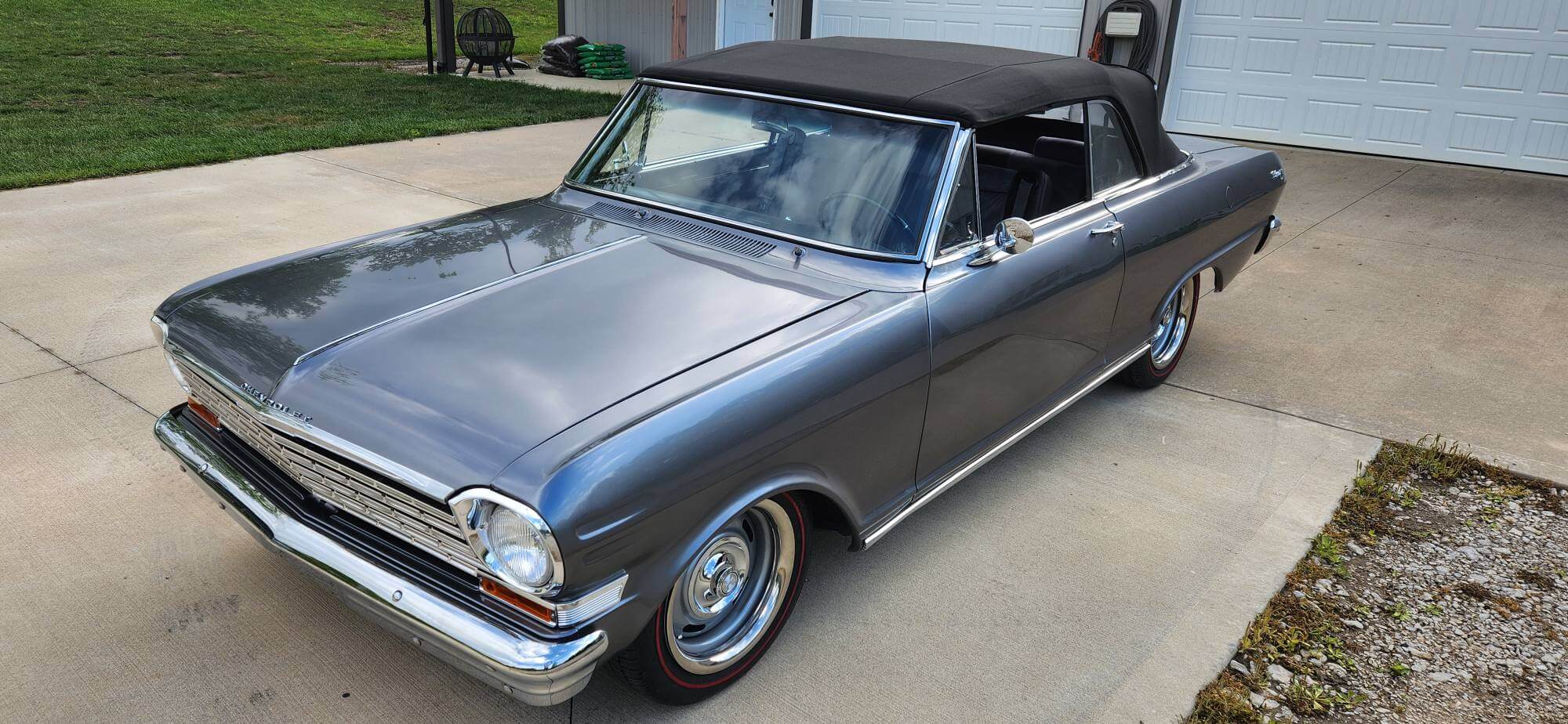 Tamco Paint Nissan Gun Metallic on 1963 Chevrolet Nova