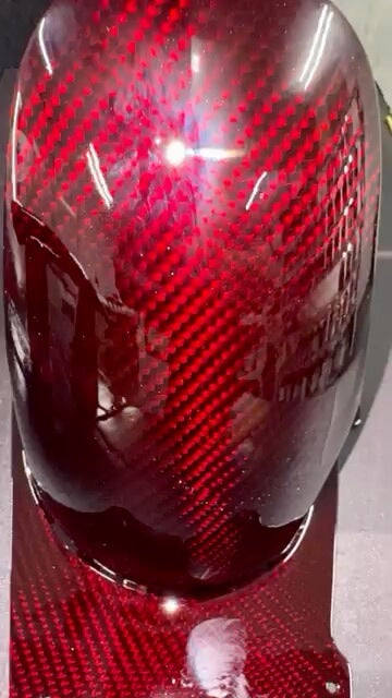 Tamco Paint OG Red CC on Ducati Motorcycle Parts