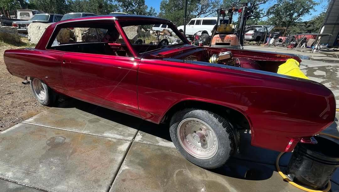 Tamco Paint OG Red Candy Concentrate on 1965 Chevrolet Chevelle Malibu