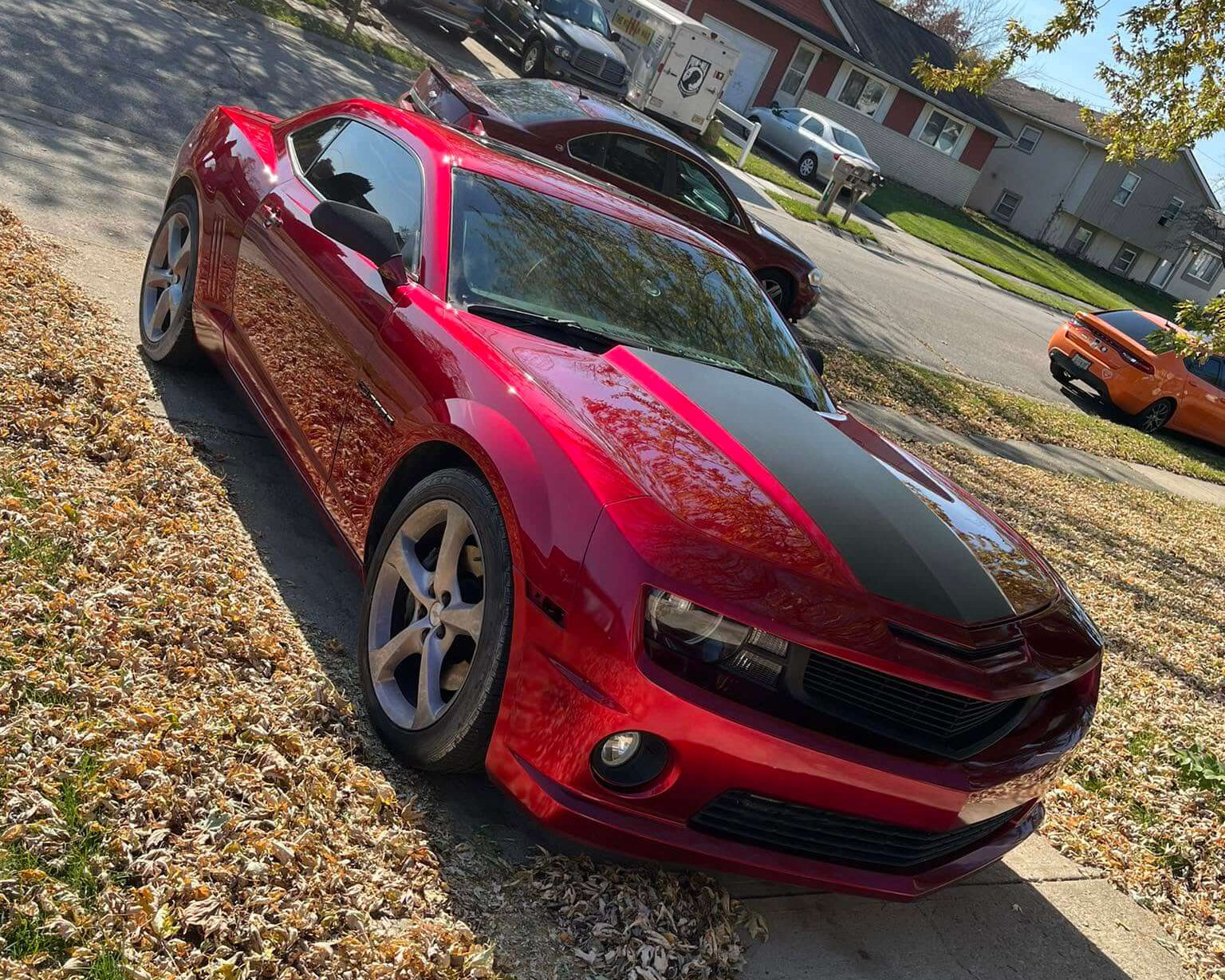 Tamco Paint OG Red Candy Concentrate on Chevrolet Camaro