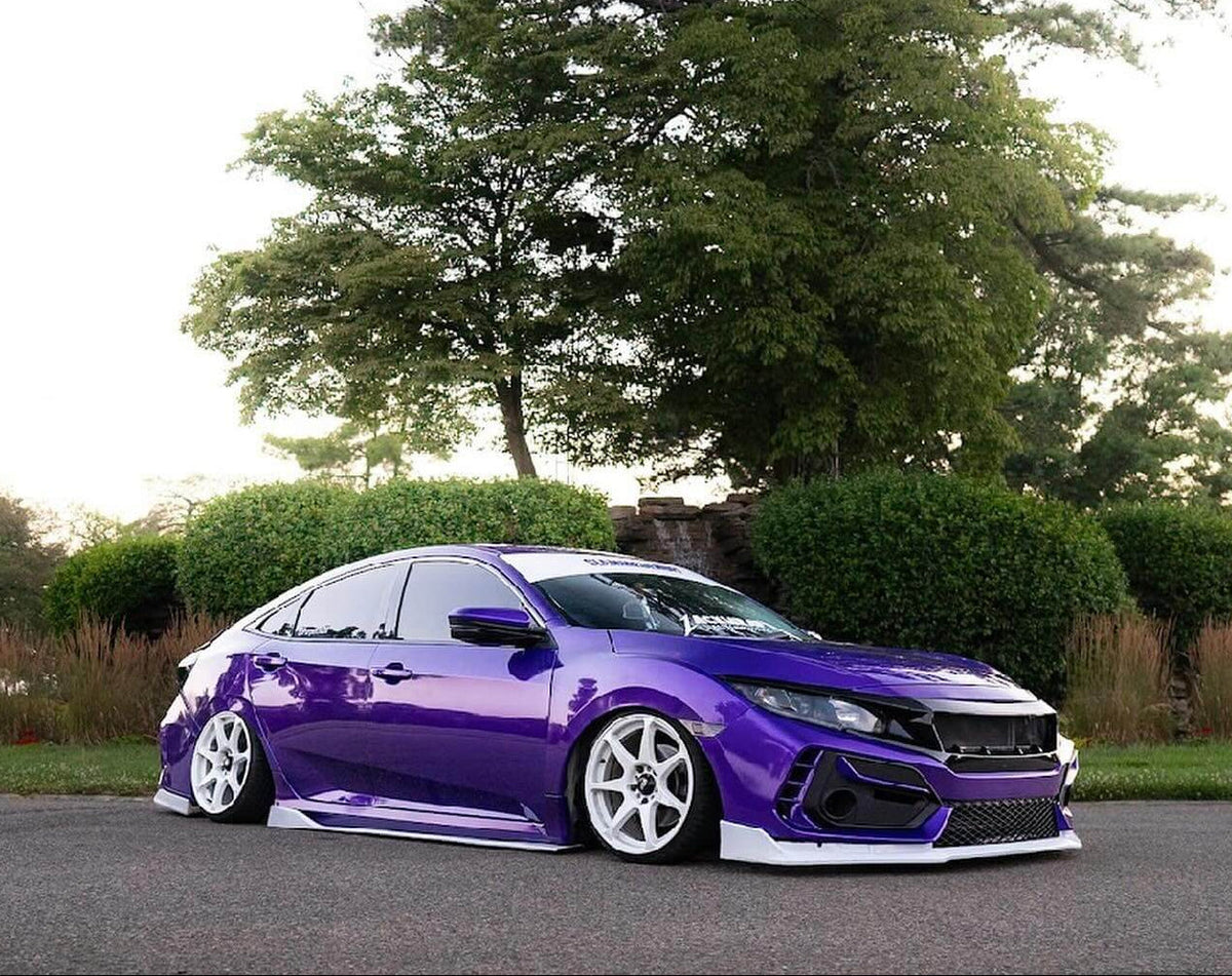 Tamco Paint Purple Pop Pearl on Honda Civic