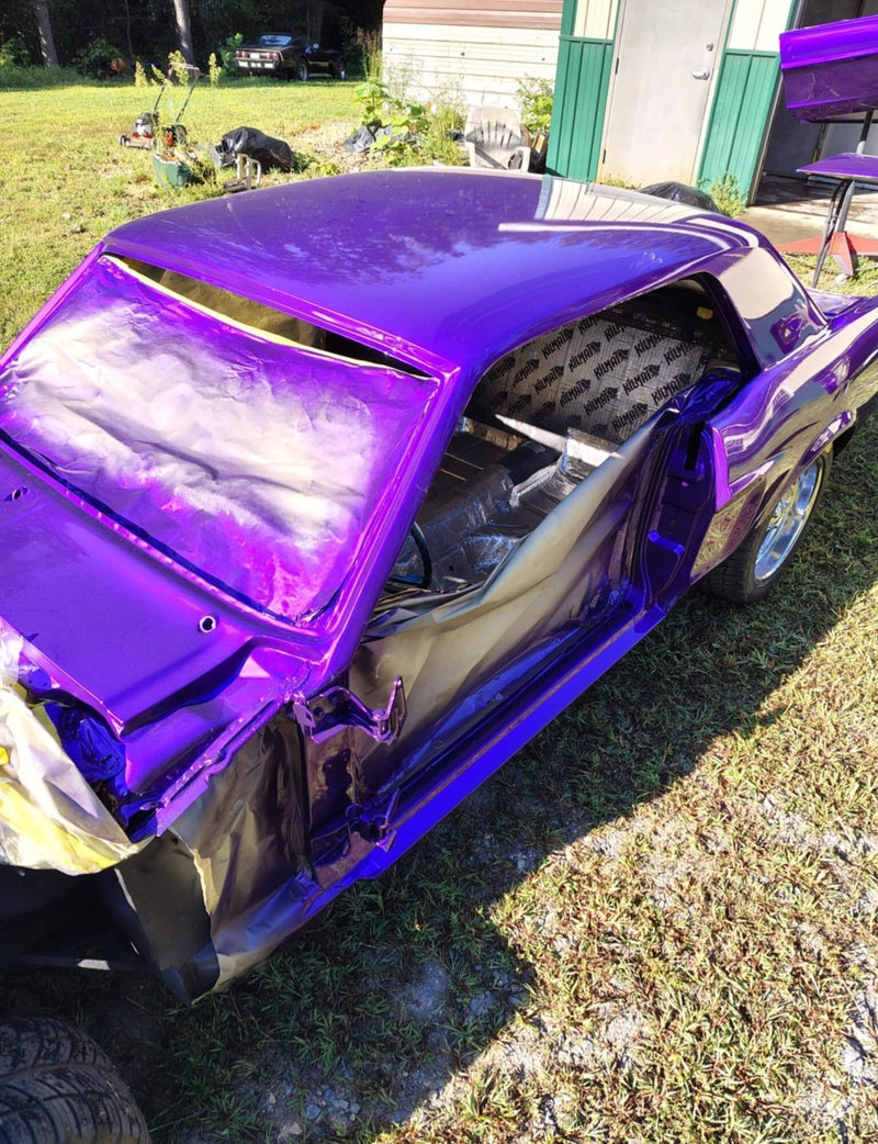 Tamco Paint Purple Pop Pearl in 1966 Ford Mustang Coupe