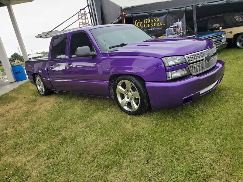 Tamco Paint Purple Pop Pearl on Chevrolet Silverado