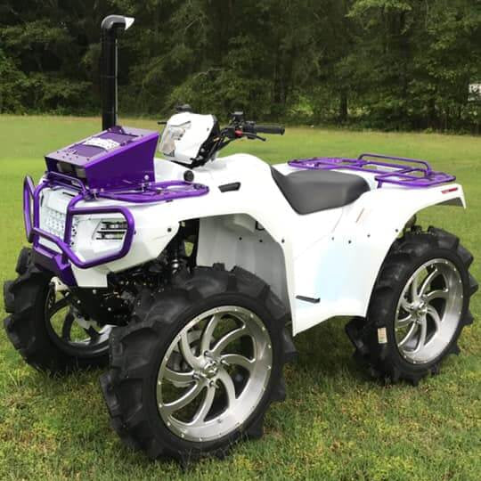 Tamco Paint Purple Pop Pearl on Honda FourTrax Foreman