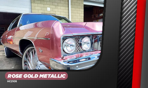 ROSE GOLD METALLIC PROJECT PHOTOS