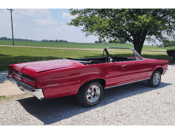 Tamco Paint Rock It Red in 1965 Pontiac GTO