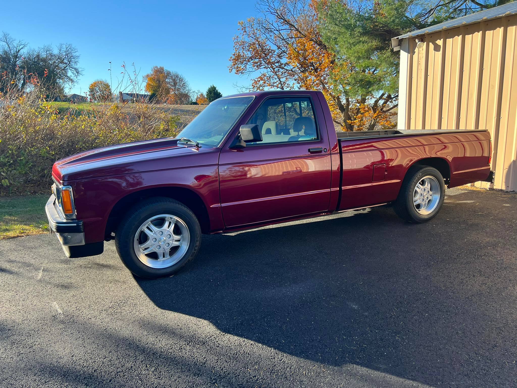 Tamco Paint Rock It Red on Chevrolet S10