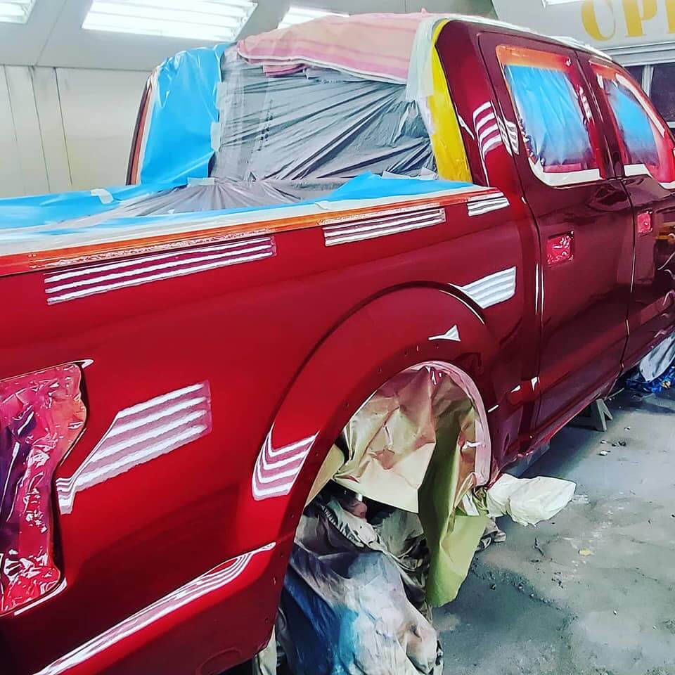 Tamco Paint Rock It Red on Ford F-150