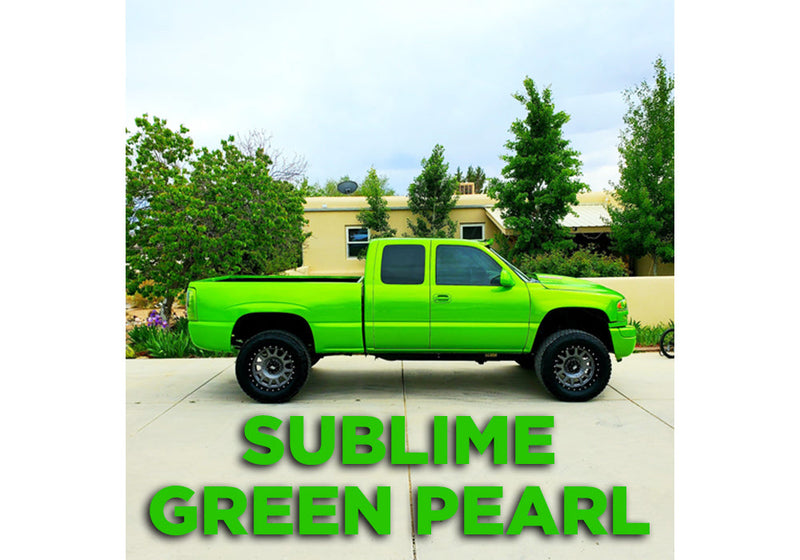 Tamco Paint Sublime Green in 2010 Chevrolet Silverado HD