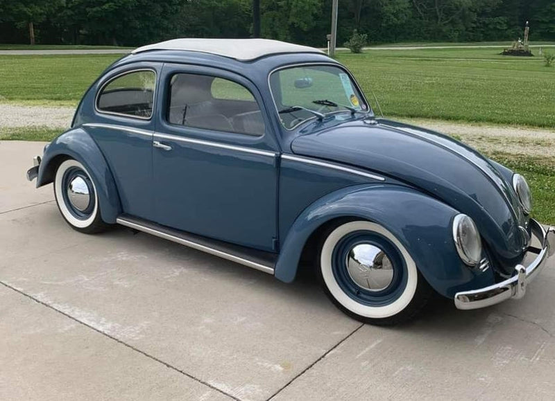 Tamco Paint Volkswagen Capri Blue in 1958 Volkswagen Beetle