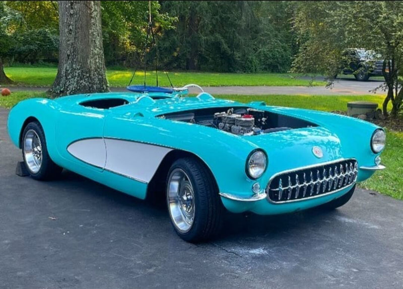Tamco Paint Cascade Green in 1957 Chevrolet Corvette