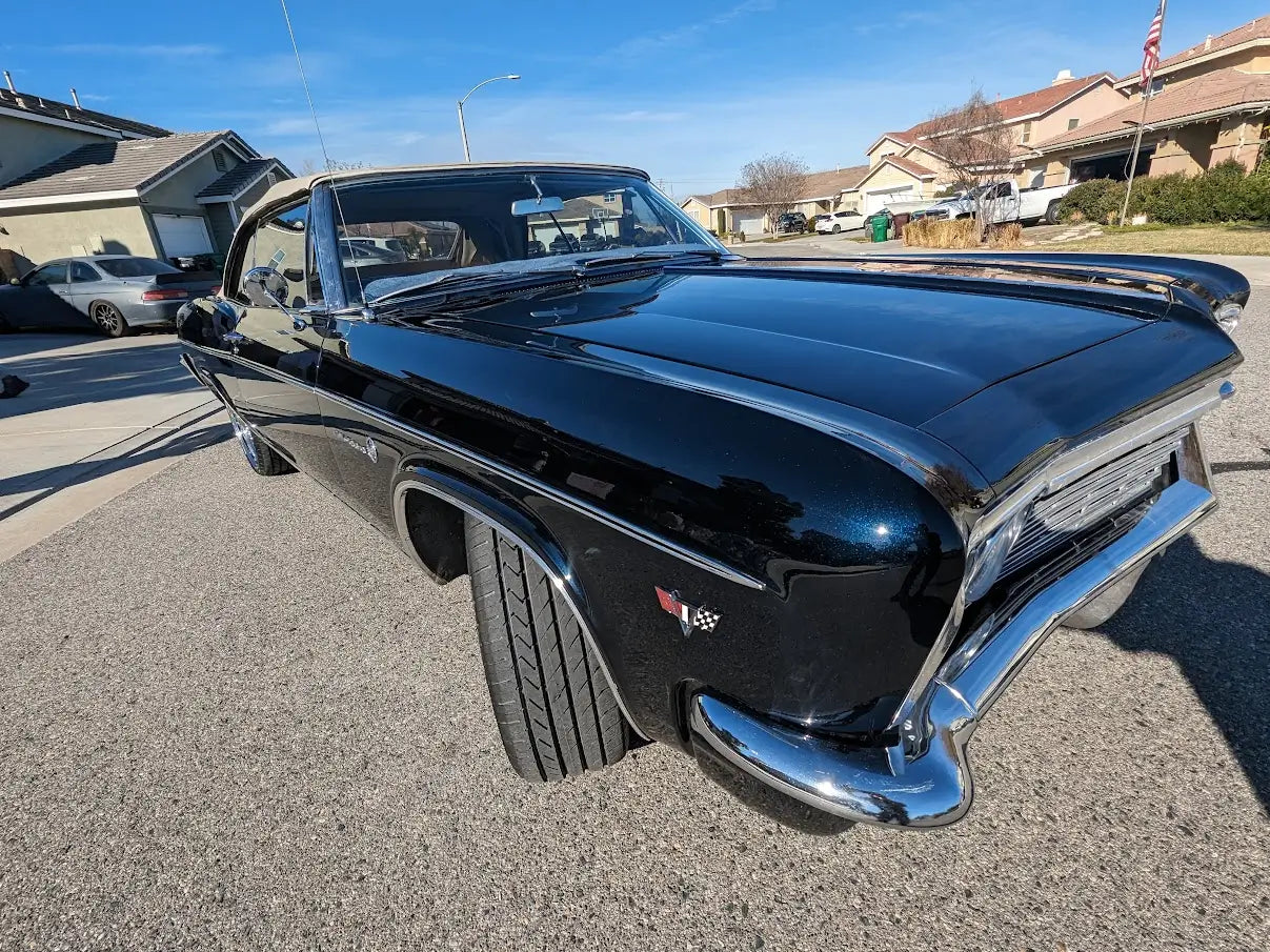 Tamco Paint Sinister Triple Reboot Blue on 1966 Chevrolet Impala SS
