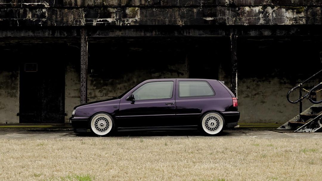 Tamco Paint Purple Passion in 1998 Volkswagen Golf Mk3