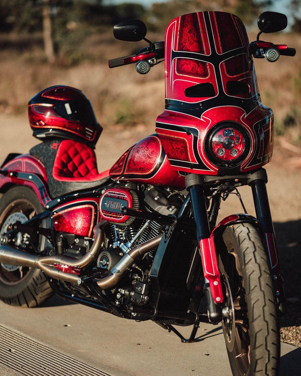 Tamco Paint HC2021 High Solids Clearcoat on Harley-Davidson Low Rider S