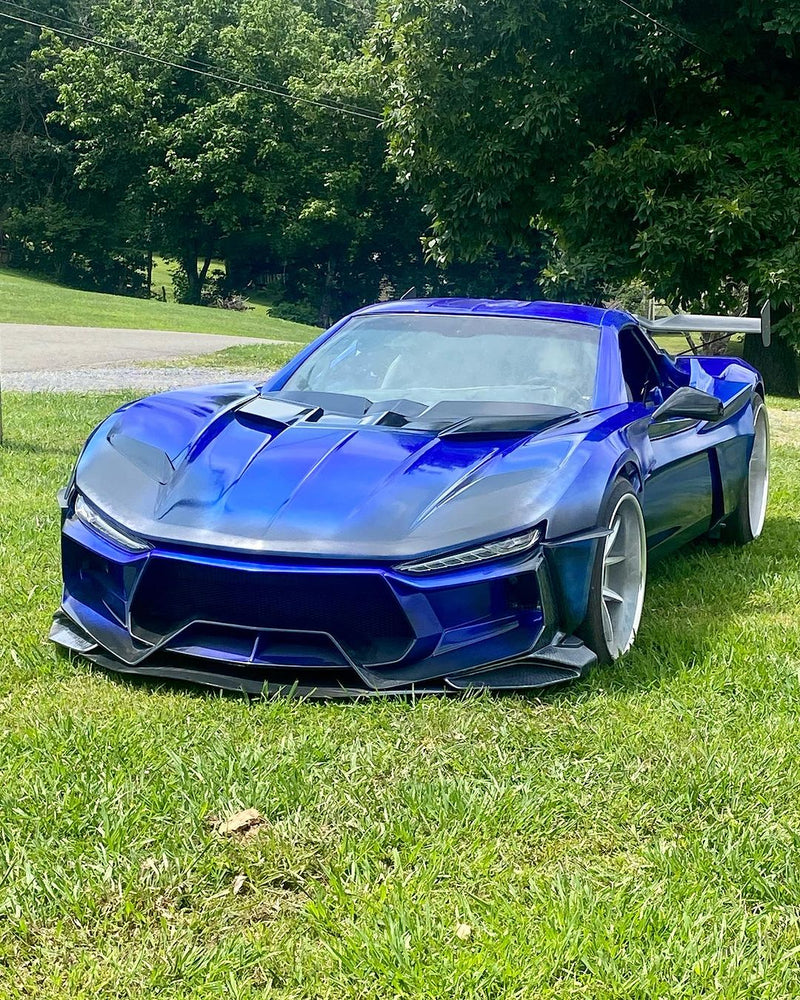 Tamco Paint Socal Blue Candy Pearl in 2013 C6 Chevrolet Corvette
