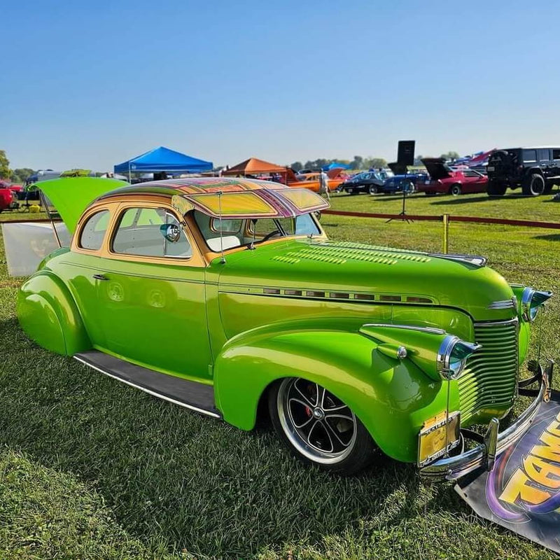Tamco Paint Sublime Green in 1941 Willys Coupe