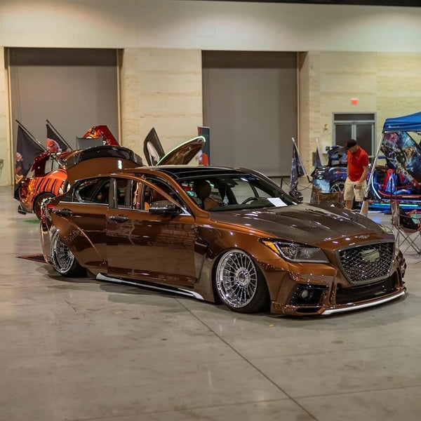 Tamco Paint Dirtbag Brown in Hyundai Genesis G80