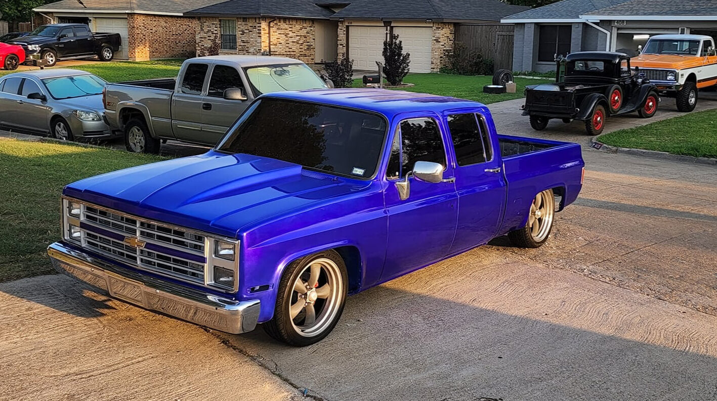 Tamco Paint SoCal Blue - Candy Concentrate on Chevrolet C/K
