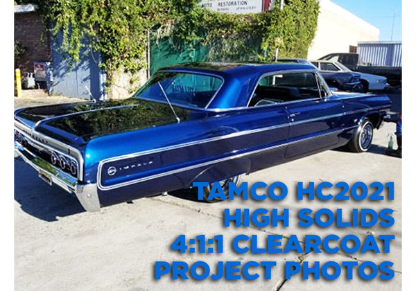 TAMCO HC2021 HIGH SOLIDS CLEARCOAT PROJECT PHOTOS