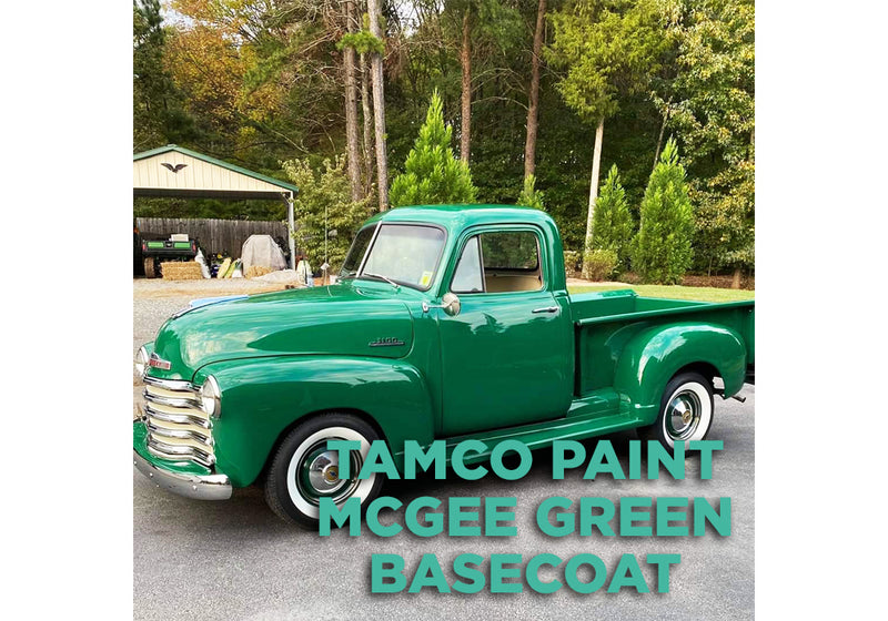 MCGEE GREEN BASECOAT | MICHAEL PAYNE | 53 CHEVROLET 3100 TRUCK