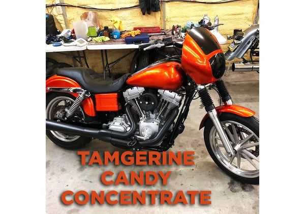 Tamco Paint Tamgerine Candy Concentrate in Harley-Davidson Softail