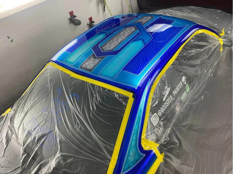 Tamco Paint's Candies Low Rider Roof Paint Job