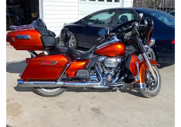 Tamco Paint Tamgerine 2K Candy in Harley-Davidson Ultra Limited