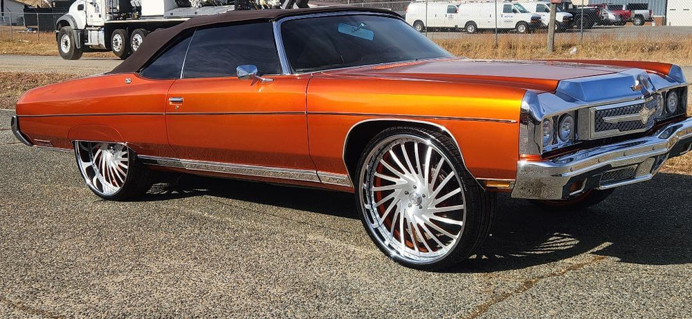 TAMGERINE CANDY PEARL | PHASE 2 CONCEPTS | 1973 CHEVROLET CAPRICE