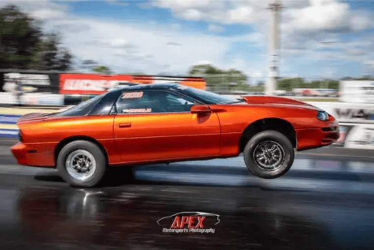 Tamco Paint Toxic Sunburst in Chevrolet Camaro
