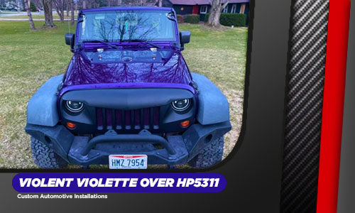 VIOLENT VIOLETTE OVER HP5311 | HC4100 GLAMOUR 4:1 CLEARCOAT | JEEP | DON KOVACS