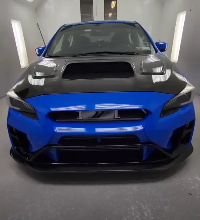 Tamco Paint Toyota Voodoo Blue on Subaru WRX